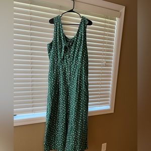 Toad & Co wide leg romper